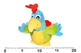 Obrázek z Papoušek Wiktor plyš 12cm 